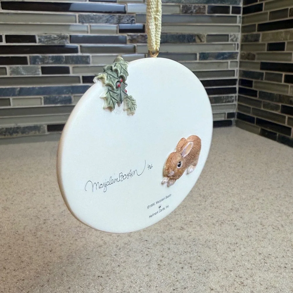 VTG Hallmark 1996 Keepsake Ornament Marjolein Bastin Nature's Sketchbook Bunny